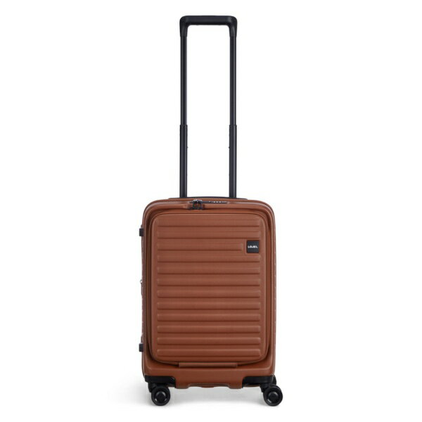 LOJEL｜ロジェール スーツケース Small REFRESH ファスナータイプ 旅行日数目安：3〜4泊 約37L(拡張時42L) Cubo（キューボ） バーントシェンナ CUBO-S-REFRESH-BS 