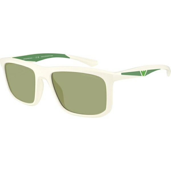 EMPORIO ARMANI｜エンポリオアルマーニ EA4234U 618782 57mm マットホワイト/グリーン