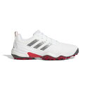 アディダス|adidas メンズ ゴルフシューズ コードカオス25 CODECHAOS 25 Fホワイト×グレーファイブ×ルシッドレッド MDV41 [メンズ ...