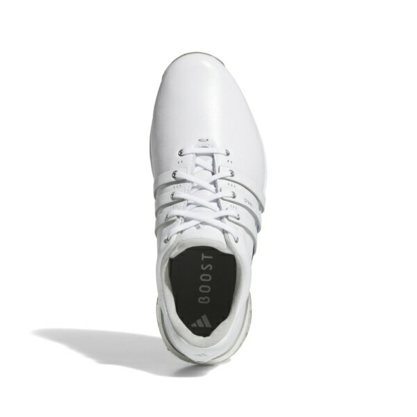 アディダス｜adidas メンズ ゴルフシューズ ツアー360 25 スパイクレス Fホワイト×Fホワイト×シルバーメタリック NKB87 [メンズ /27.5cm /幅:3E]