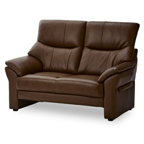 Leather - 関家具｜SEKI FURNITURE 2人掛けソファ サイモン2 ブラウン 幅129cm 本革 ブラウン 409801