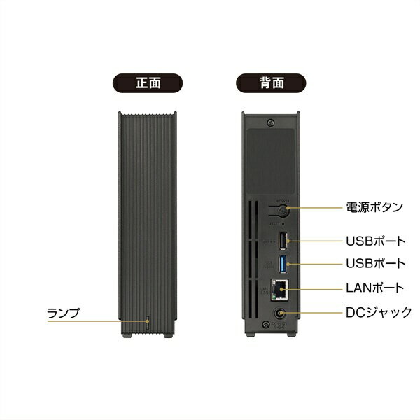 I-O DATA｜アイ・オー・データ LAN DISK L [1TB搭載 /1ベイ] 法人向け 小規模オフィス〜25人(5年保証) HDL1-LE01N