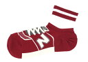 フレンズヒル|Friendshill NB Socks シンエヌビークルー クルーソックスS レッド 842076
