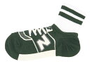 フレンズヒル|Friendshill NB Socks シンエヌビークルー クルーソックスS カーキ 842083(4)