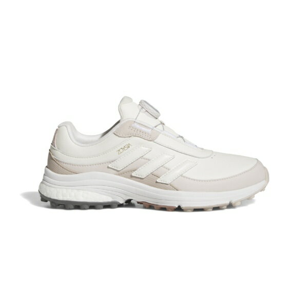 アディダス｜adidas レディース ゴルフシューズ ゾイシア ボア チョークホワイト×チョークホワイト×パテモーブ NSW29 