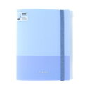 サンスター文具|sun-star 【限定】ゴムバンド付クリアファイル 5P+F mitte(ミッテ) ネモフィラブルー S2173050