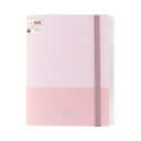 サンスター文具|sun-star 【限定】ゴムバンド付クリアファイル 5P+F mitte(ミッテ) アプリコットオレンジ S2173077