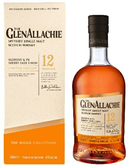 ウイスキー グレンアラヒー12年 オロロソ＆PXシェリーカスクフィニッシュ 700ml【ウイスキー】 【代金引換配送不可】