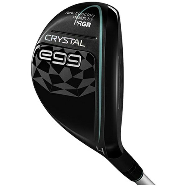 プロギア｜PRGR レディース ユーティリティ CRYSTAL egg クリスタル エッグ [♯4 /22° /クリスタルシャフト /L /レディース /右利き用]