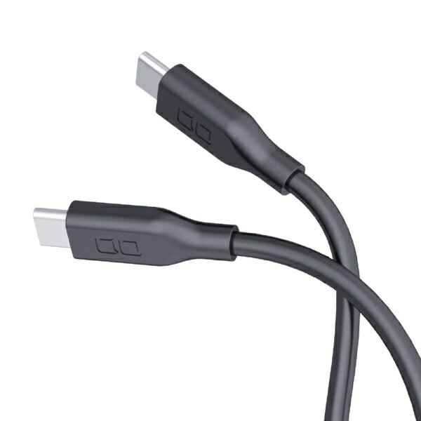 CIO｜シーアイオー CIO シリコンケーブルN2 CtoC 240W 0.15m ライトブラック