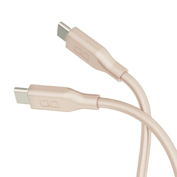 CIO｜シーアイオー CIO シリコンケーブルN2 CtoC 240W 1m シェルピンク