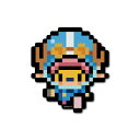 ゼネラルステッカー|GENERAL STICKER ピクセルワンピースステッカー チョッパー(エッグヘッドver.) OPX-096