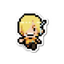 ゼネラルステッカー|GENERAL STICKER ピクセルワンピースステッカー Sサイズ サンジ(エッグヘッドver.) OPX-095S