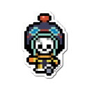 ゼネラルステッカー|GENERAL STICKER ピクセルワンピースステッカー Sサイズ ブルック(エッグヘッドver.) OPX-099S