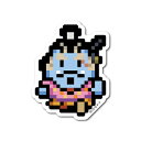 ゼネラルステッカー|GENERAL STICKER ピクセルワンピースステッカー Sサイズ ジンベエ(エッグヘッドver.) OPX-100S