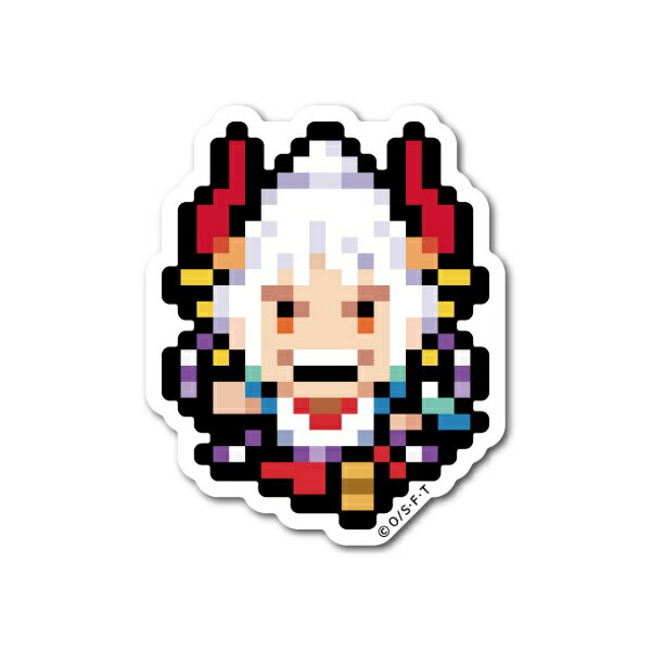 ゼネラルステッカー|GENERAL STICKER ピクセルワンピースステッカー Sサイズ ヤマト OPX-103S