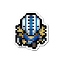 ゼネラルステッカー|GENERAL STICKER ピクセルワンピースステッカー Sサイズ キラー OPX-108S