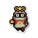 ゼネラルステッカー|GENERAL STICKER ピクセルワンピースステッカー Sサイズ ピタゴラス OPX-123S