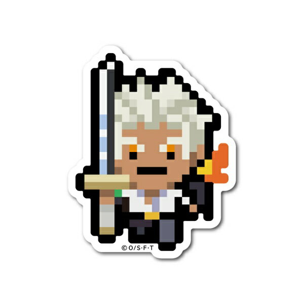 ゼネラルステッカー|GENERAL STICKER ピクセルワンピースステッカー Sサイズ S-ホーク OPX-130S