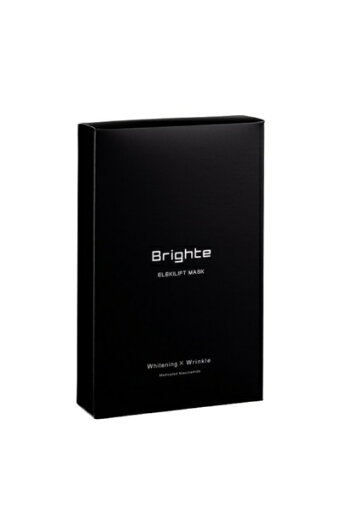 Brighte|ブライト エレキマスク(18ml×5枚)薬用成分ナイアシンアミド配合美顔器専用シートマスク Brighte|ブライト エレキマスク(18ml×5枚)薬用成分ナイアシンアミド配合美顔器専用シートマスク