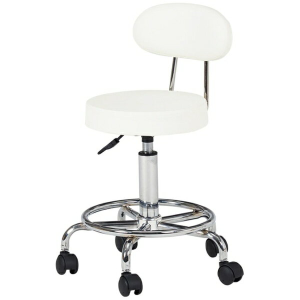 萩原｜HAGIHARA キッチンチェア ホワイト LHC4051WH