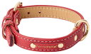 ペティオ|Petio 犬用首輪 Porta クラシックソフトレザーカラー 30mm レッド