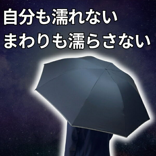 NIG だれも濡らさない逆折りたたみ傘 NURASAN 雨専用 NIG ニグ グレー