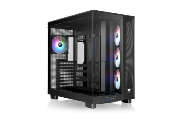 THERMALTAKEåޥƥ PC [ATX /Micro ATX /Mini-ITX] View 380 XL TG ARGB Black ֥å CA-11E-00M1WN-00