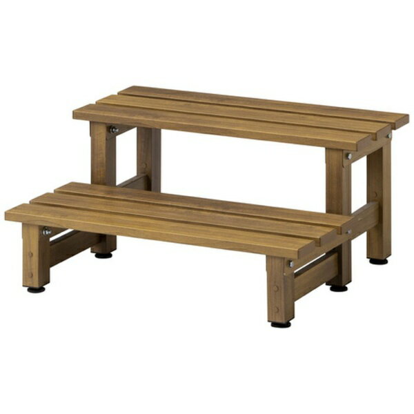 タカショー｜Takasho タカショー デッキ・タイル用品 美WOODデッキ 2段ステップ ナチュラルウッド 【メ..