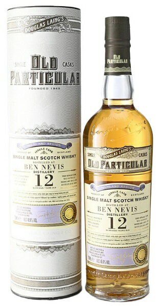 ウイスキー ダグラスレイン オールド パティキュラー ベンネビス 2012 12年 700ml【ウイスキー】 【代金引換配送不可】