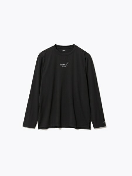 TENTIAL｜テンシャル BAKUNE Mesh Long Sleeve 上（S）_25SS ブラック [メンズ /Sサイズ]