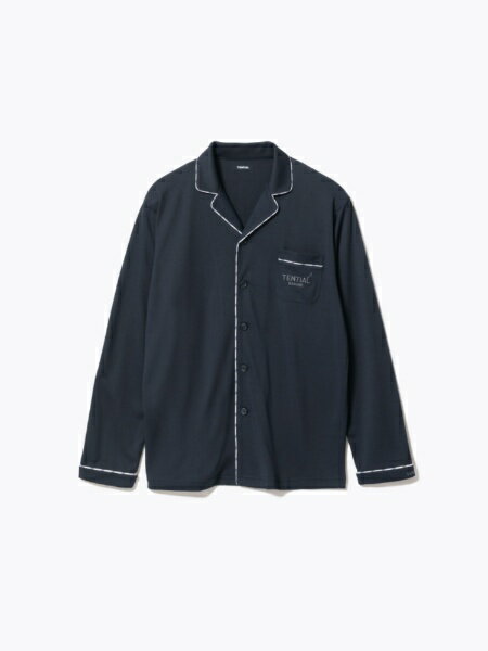 TENTIAL｜テンシャル BAKUNE Pajamas Dry Long Sleeve 上 ネイビー（M）_25SS