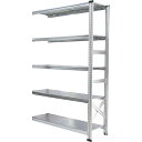 METALSISTEM スチールラック 連結専用 幅1127高1840奥 MS11185D4S(3)