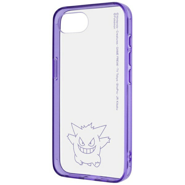 レイアウト｜rayout iPhone 16e 『ポケットモンスター』 / Like standard 耐衝撃 ハイブリッドケース Charaful ゲンガー RT-PP50UC/GG2M