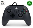 パワーエー 【国内正規品 2年保証】PowerA有線コントローラー ブラック Xbox Series XS用 PC Windows 10/11 (公式ライセンス...