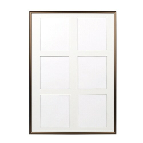 ケンコー・トキナー｜KenkoTokina NEWパチット ミニ色紙 6窓 ダークゴールド NAPT-M6-DB