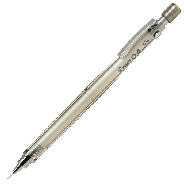PILOT｜パイロット シャープペンシル(シャーペン) 0.4mm S3(エススリー) 透明ベージュ HPS-30R-TBE4