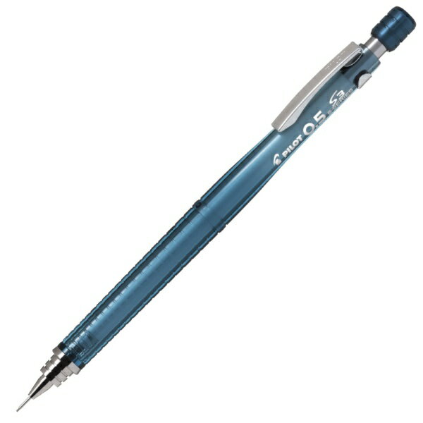 PILOT｜パイロット シャープペンシル(シャーペン) 0.5mm S3(エススリー) 透明ミッドナイトブルー HPS-30R-TMNL5