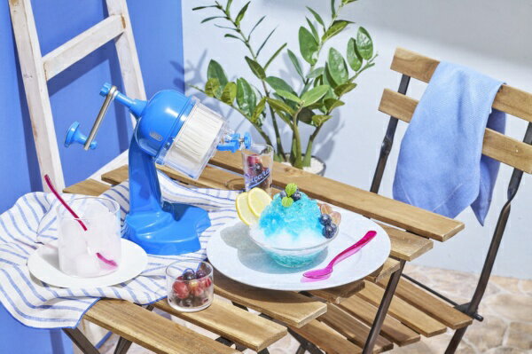 Toffy K-HIS1-FBL コンパクトふわふわかき氷器 フレンチブルー