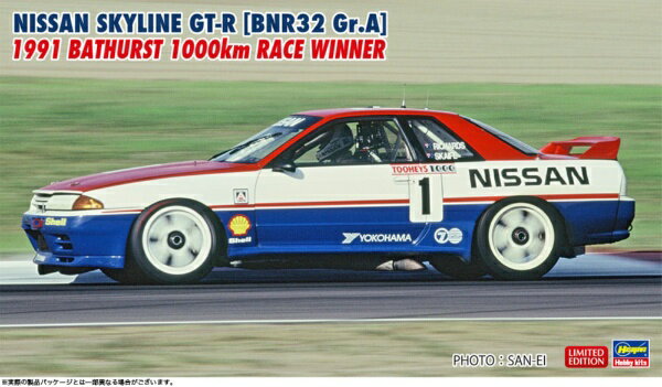 長谷川製作所｜Hasegawa 1/24 ニッサンスカイラインGT-R [BNR32 Gr.A仕様] 1991 バサースト 1000km レースウィナー 【代金引換配送不可】