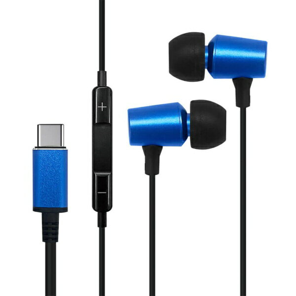 Other - LUCILLA｜ルシーラ カナル型　Type-Cイヤホン アルミブルー HPTCLU001BL [カナル型 /USB]
