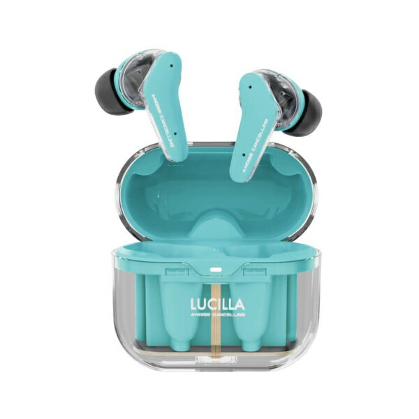 LUCILLA｜ルシーラ 完全ワイヤレスイヤホン ブルー TWS010BL [ワイヤレス(左右分離) /ノイズキャンセリング対応 /Bluetooth対応]