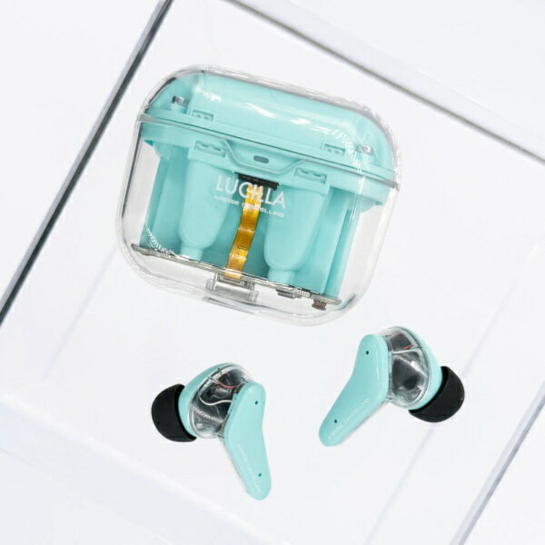 LUCILLA｜ルシーラ 完全ワイヤレスイヤホン ブルー TWS010BL [ワイヤレス(左右分離) /ノイズキャンセリング対応 /Bluetooth対応]