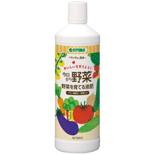 【特徴】・いろいろな野菜の生育に必要な栄養素をバランス良く配合しています。・即効性の成分が速やかに吸収されて丈夫な株を作ります。・有機として動物性たんぱく質（アミノ酸）を配合し、より美味しくたくさんの野菜やハーブを育てます。