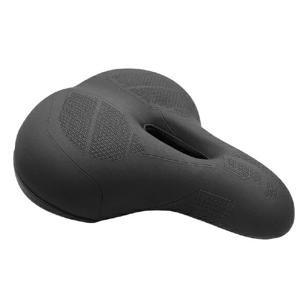 Mountain Bikes - NOGUCHI｜野口 低反発幅広サドル(幅22×長さ26×高さ7.5cm) ブラック 116125