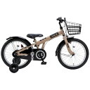 ジープ|Jeep 18型 子供用自転車 Jeepキッズサイクル(シングルシフト) SAND JE-18G2025年モデル【キャンセル・返品不可】 【代金引換配送不可】