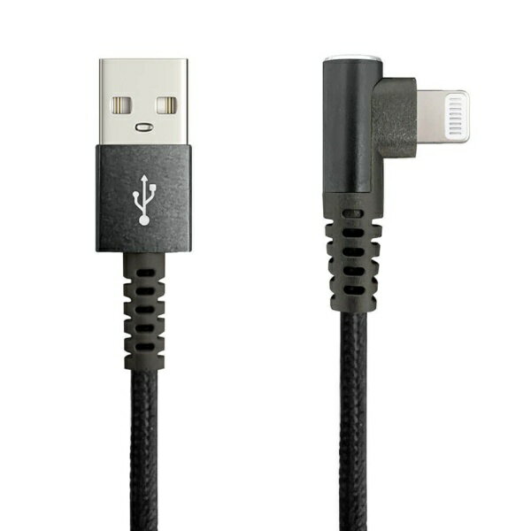 MeteorA｜メテオラ Lightning L字ケーブル ブラック CBLGL01BK