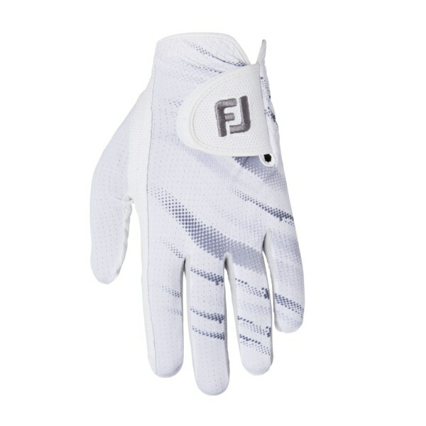 フットジョイ｜FootJoy メンズ ゴルフグローブ ステイクール ホワイト×グレー FGSC...
