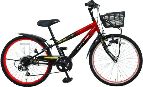 HEAD｜ヘッド 22型子供用自転車 SONIC BREEZE レッド CBX-HESB2262025年モデル【キャンセル・返品不可】 【代金引換配送不可】