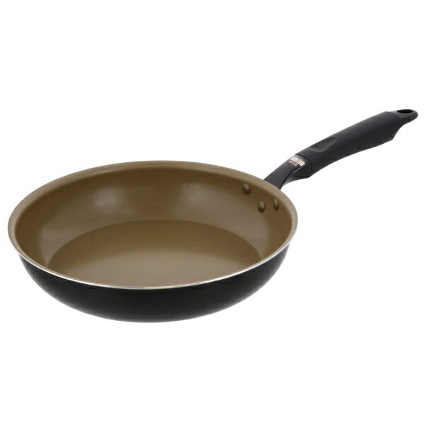 LIV PLUS｜リブプラス ベストコ フライパン 28cm ガス火専用 マットブラック ND-2763